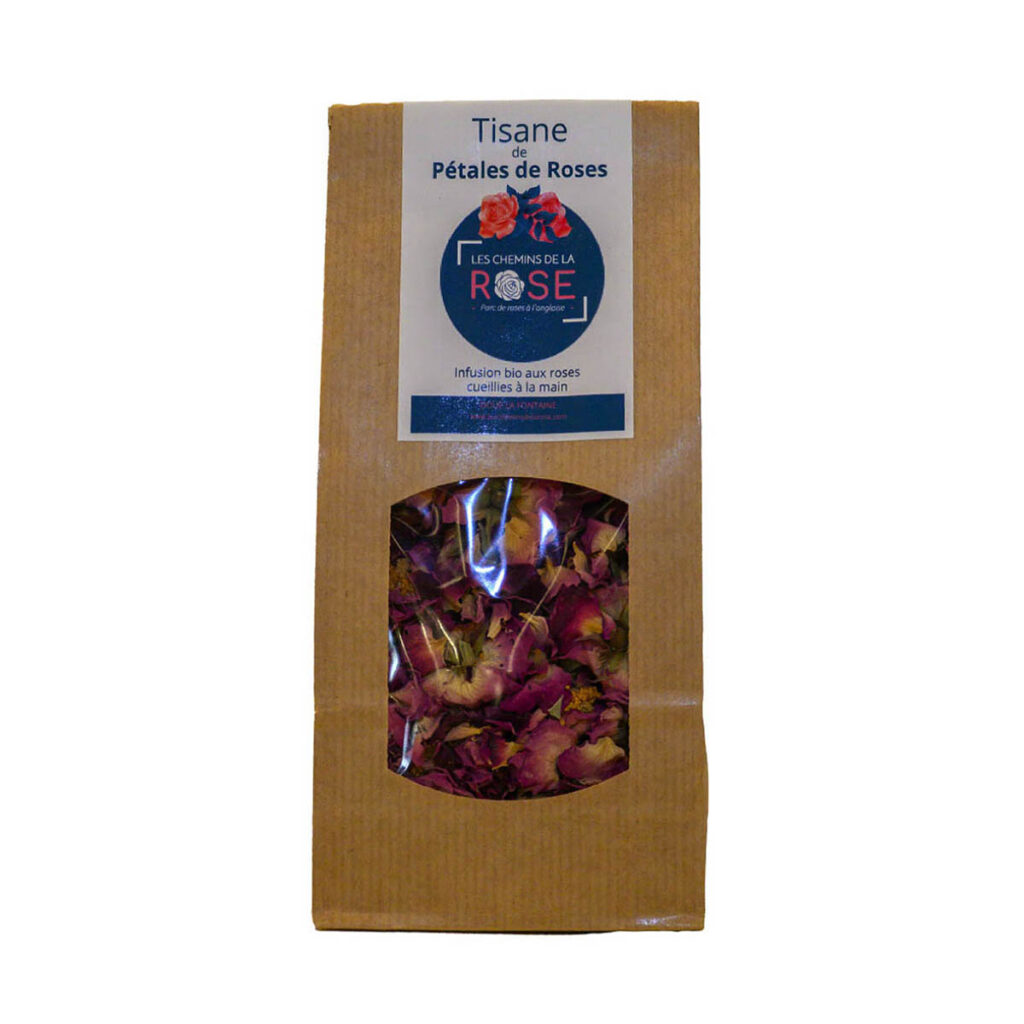 Tisanes bio de pétales de rose GALLICA OFFICINALIS