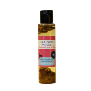 HUILE CORPS ANTI - ÂGE aux boutons de Rose de damas