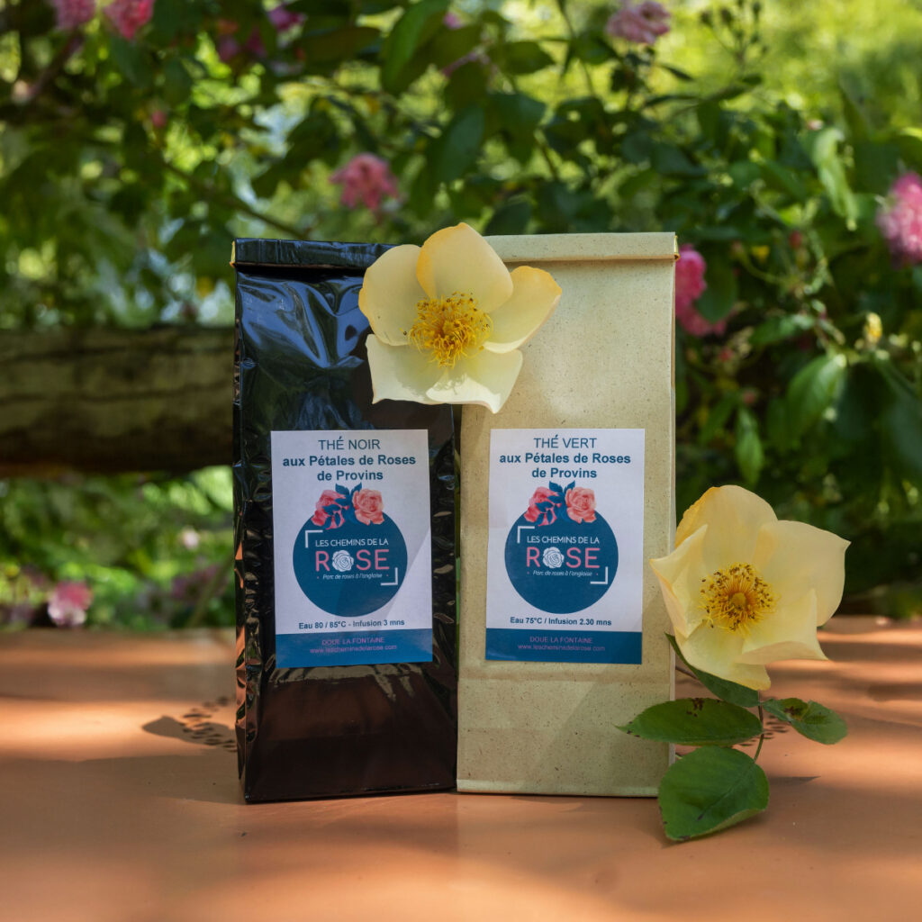 Thé bio les chemins de la rose