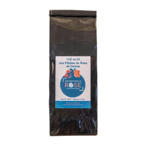 Thé noir à la rose de damas bio Les chemins de la rose