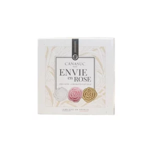coffret de sucre l'envie en rose sucre en rose artisanale180 g fabriqué en france