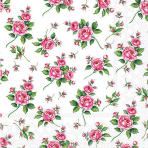 Serviette décorative 33 x 33 cm coloris evelyn de chez ambiente