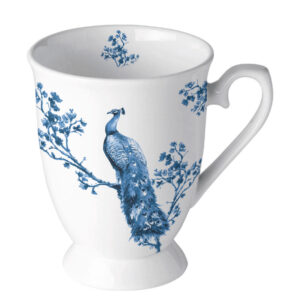 tasse mug 25 cl collection royal peacock de chez ambiente
