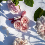 boîte coeur de 3 savons en forme de rose parfum rose mathilde m