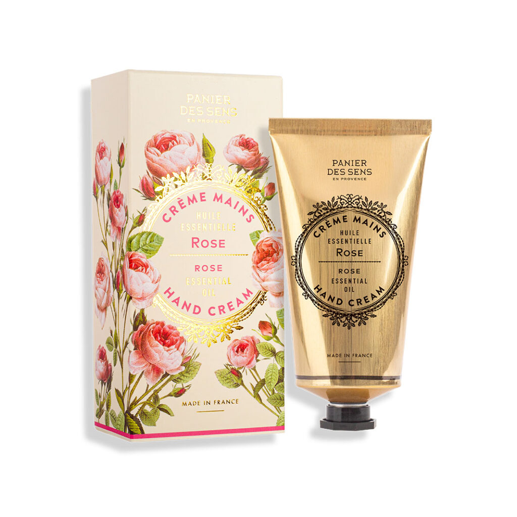 creme mains hydratante naturelle à la rose 75ml