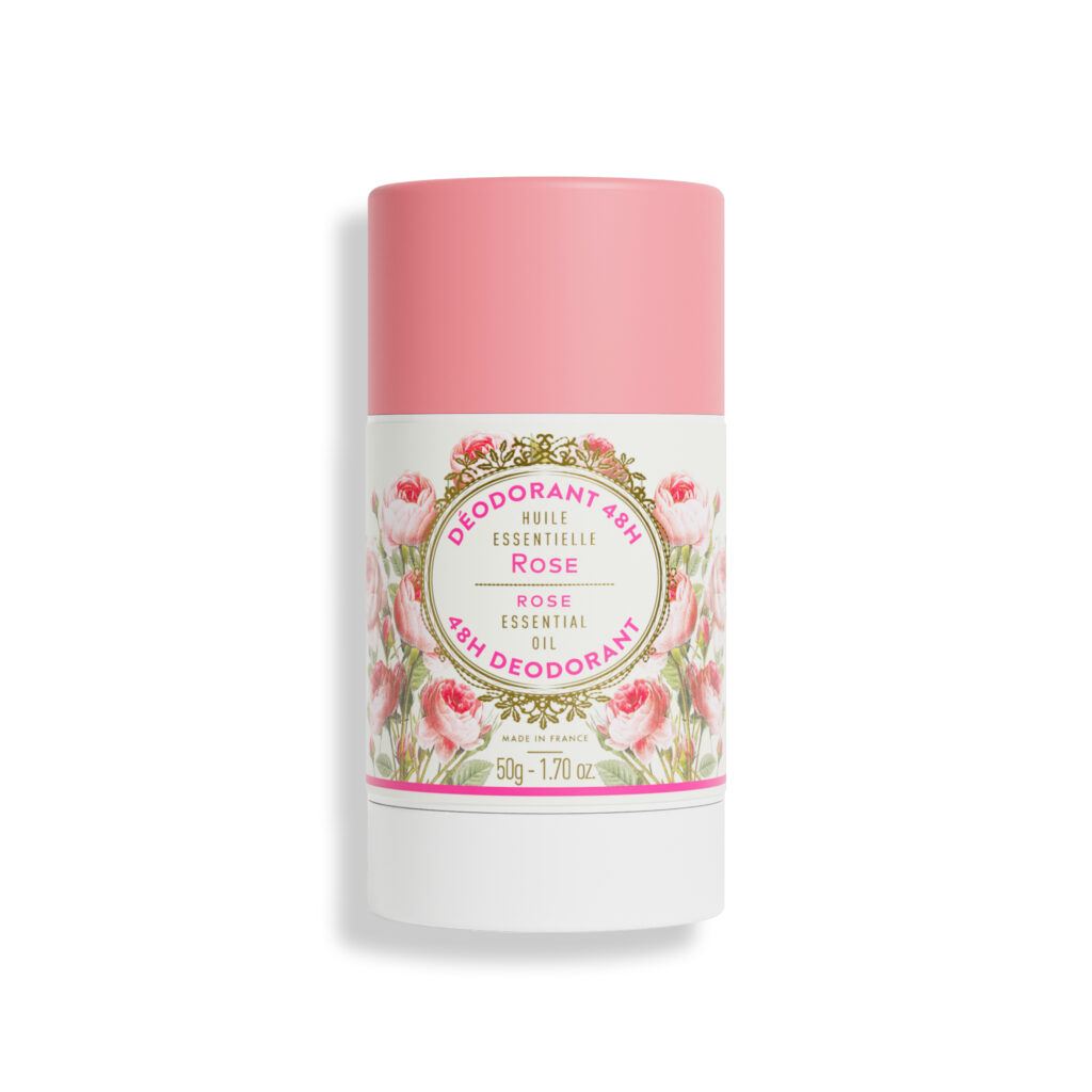 déodorant naturel à la rose