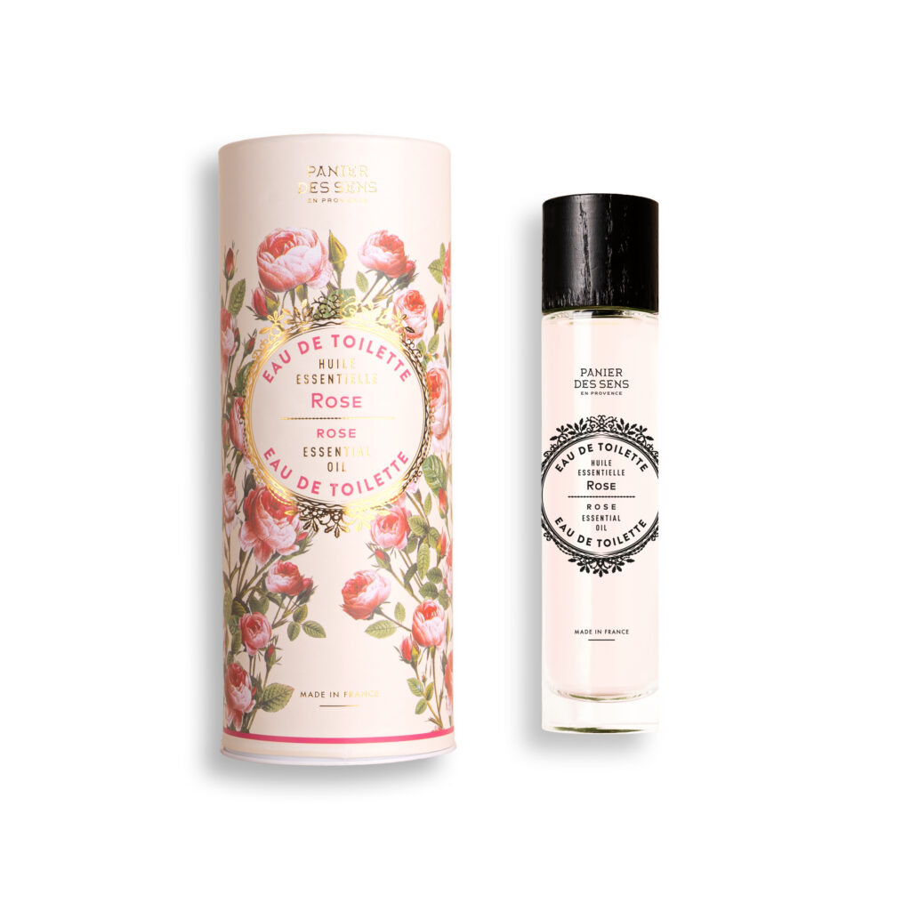 eau de toilette à la rose panier des sens 50ml