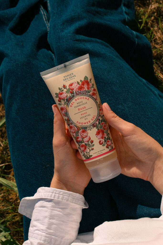 gel douche vegan à la rose 200ml