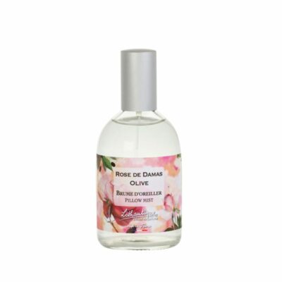 Brume d'oreiller - rose de damas olive - lothantique