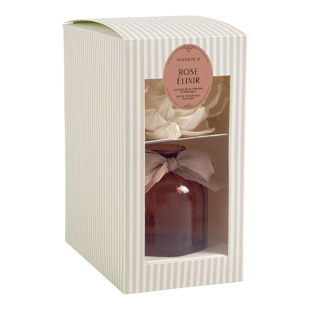 diffuseur de parfum solifleur flora rose elixir