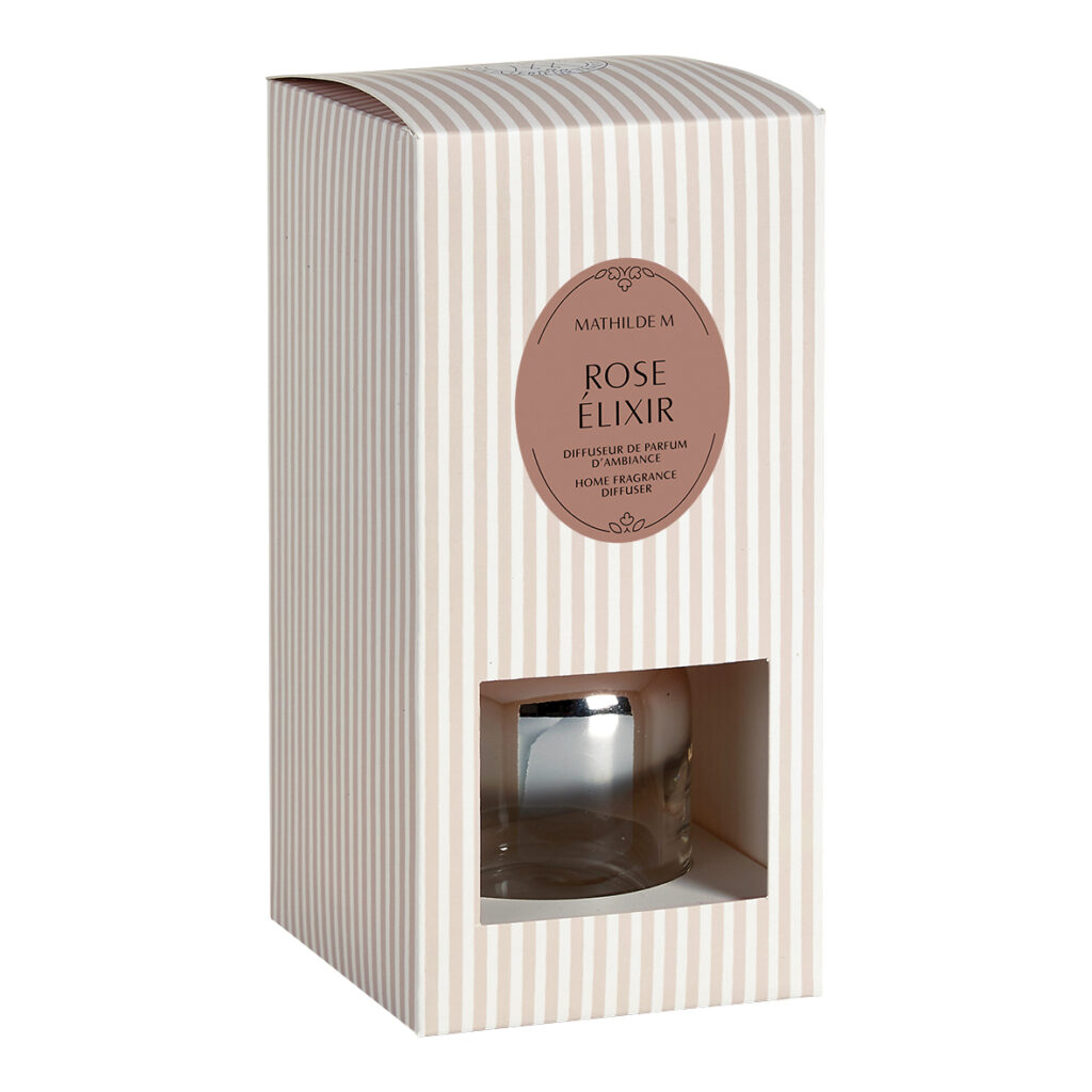 diffuseur de parfum valse florale rose elixir