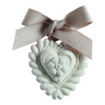 Petit décor coeur boutis - non parfumé mathilde m pour armoire et linge